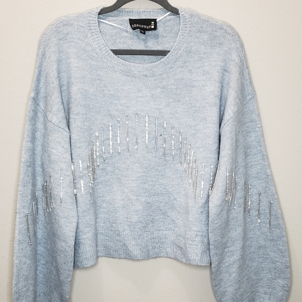 Cute blue sweater